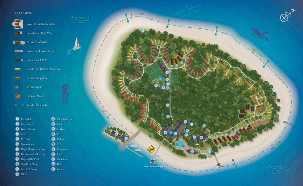 курумба Maldivi karti